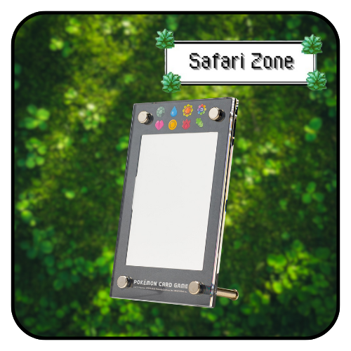 Pokemon Kanto Gym Badge Card Frame Acrylic