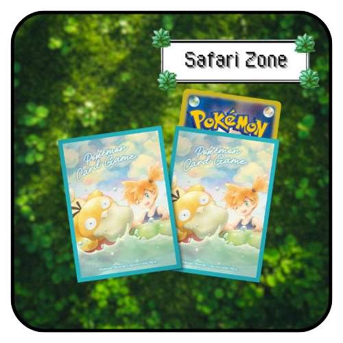 Pokemon TCG: Misty and Psyduck Themed Card Sleeves
