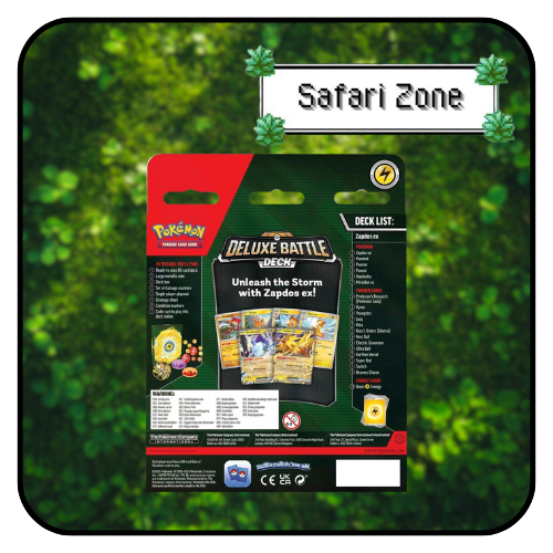 Pokemon TCG: Zapdos ex Deluxe Battle Deck