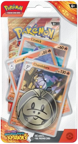 Pokemon TCG: Scarlet & Violet Surging Sparks Checklane (Chandelure)