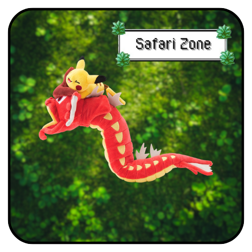 Pokemon Gyarados and Pikachu Hiroshima Special Edition Plush