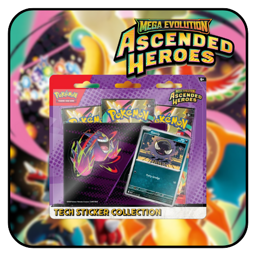Pokemon TCG: Ascended Heroes Tech Sticker Collection Blister (Ghastly)