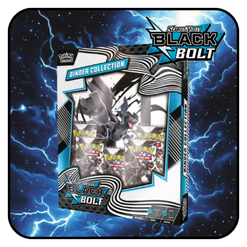 Pokemon TCG: Scarlet & Violet Black Bolt SV10.5 Binder Collection Box