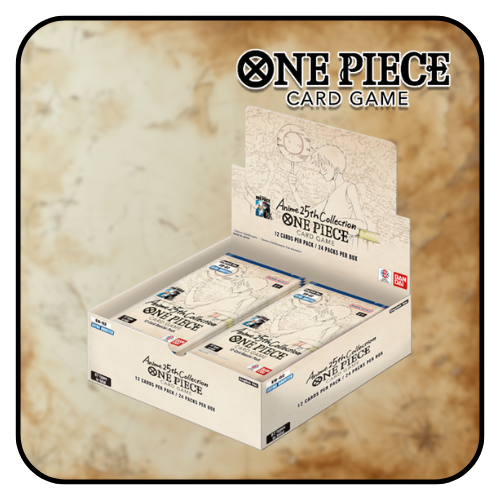 anime 25th collection one piece booster box One Piece Card Game: Anime 25th Collection Extra Booster Box (EB-02) – Safari Zone