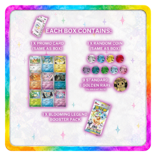 Pokemon TCG: S-Chinese - Blooming Legends Coin Set