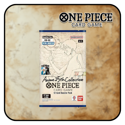 One Piece Card Game: Anime 25th Collection Extra Booster Pack (EB-02)