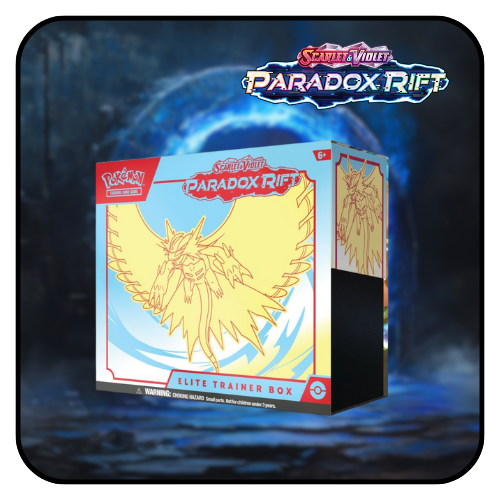Pokemon TCG: Paradox Rift Roaring Moon Elite Trainer Box (Blue)