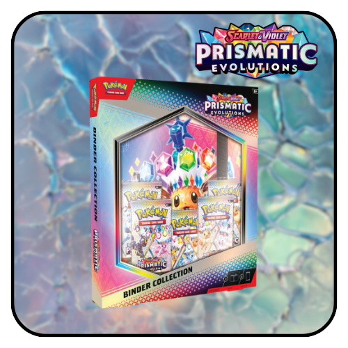 Pokemon Scarlet and Violet Prismatic Evolutions Binder Collection