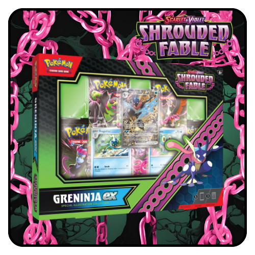 Pokemon TCG: Scarlet & Voilet Shrouded Fable Greninja ex Special Illustration Collection