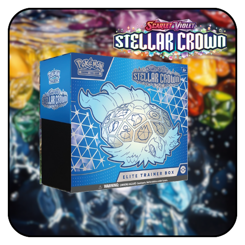 Pokemon TCG: Scarlet & Violet Stellar Crown Elite Trainer Box