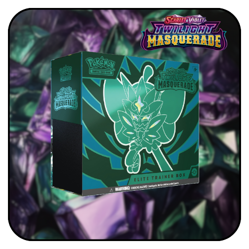 Pokemon TCG: Scarlet & Violet Twilight Masquerade Elite Trainer Box