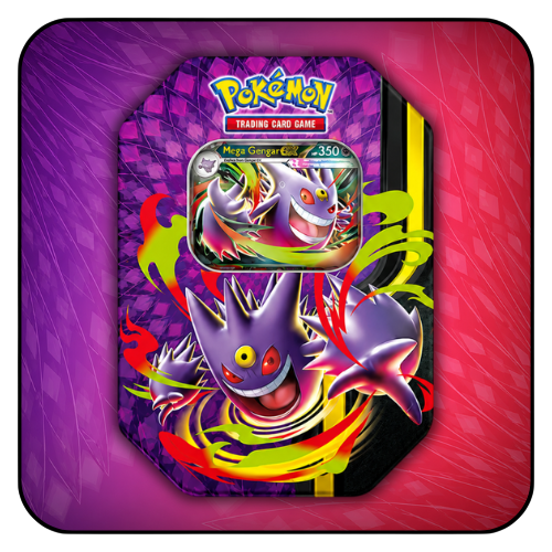 Pokemon TCG: Mega Moonlit Tin - Mega Gengar ex
