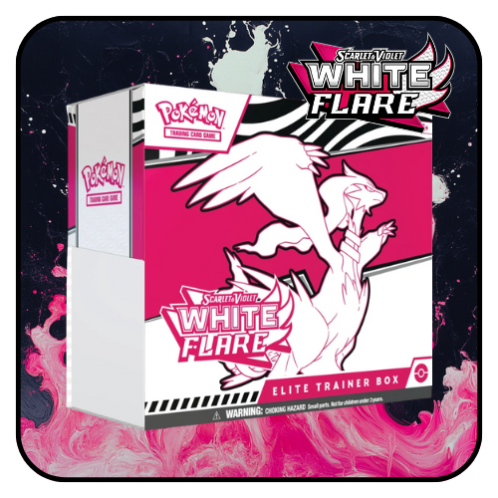 Pokemon TCG: Scarlet & Violet White Flare SV10.5 Elite Trainer Box