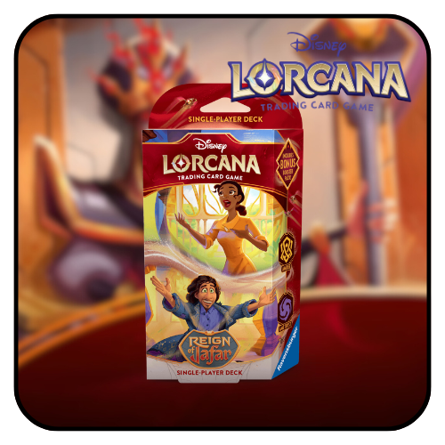 Disney Lorcana: Reign of Jafar Starter Deck - Amber & Amethyst (Tiana and Bruno)