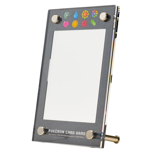 Pokemon Kanto Gym Badge Card Frame Acrylic