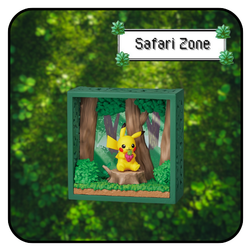 Pokemon Frame: Forest Themed 3D Photo Frame [6 Types]
