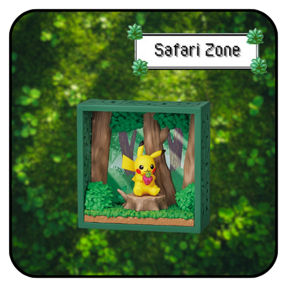 Pokemon Frame: Forest Themed 3D Photo Frame [6 Types]
