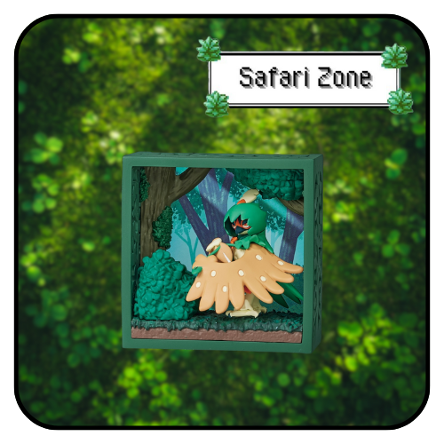 Pokemon Frame: Forest Themed 3D Photo Frame [6 Types]