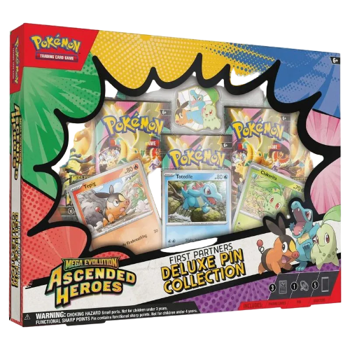 Pokemon TCG: Ascended Heroes Deluxe Pin Collection - First Partners