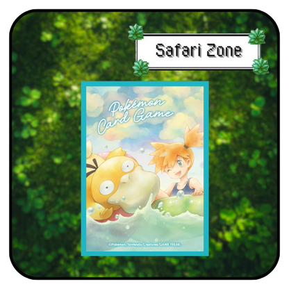 Pokemon TCG Misty and Psyduck Themed Card Sleeves