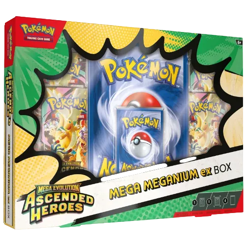 Pokemon TCG - Ascended Heroes Collection Box - Mega Meganium ex