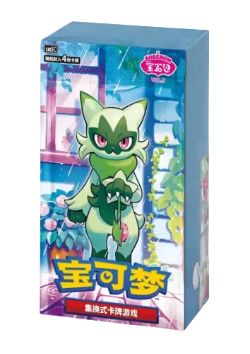 Pokemon TCG: Simplified Chinese (CBB5 C) 151 Gem Pack Vol.5 Booster Box *PRESALE*