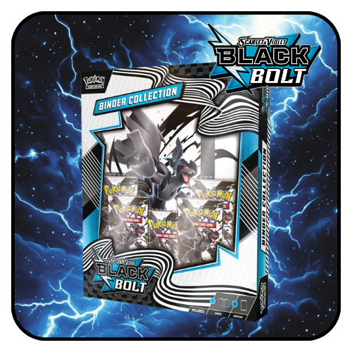 Pokemon TCG: Scarlet & Violet Black Bolt SV10.5 Binder Collection Box