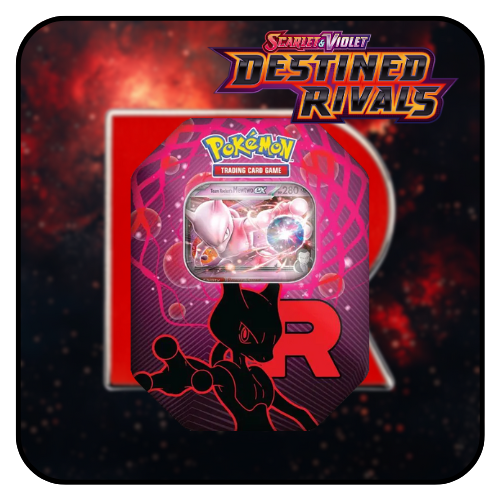 Pokemon TCG: Team Rocket Tin (1 Random)