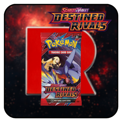 Pokemon TCG: Scarlet & Violet Destined Rivals Single Booster Pack Safari Zone Pokemon TCG: Scarlet & Violet Destined Rivals Single Booster Pack Safari Zone