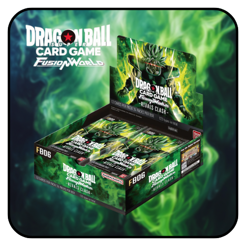 Dragon Ball Fusion World FB06 Rivals Clash Booster Box – Safari Zone