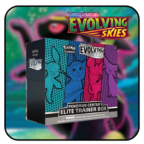 Pokemon TCG: SWSH Evolving Skies Pokemon Center ETB [Vaporeon]