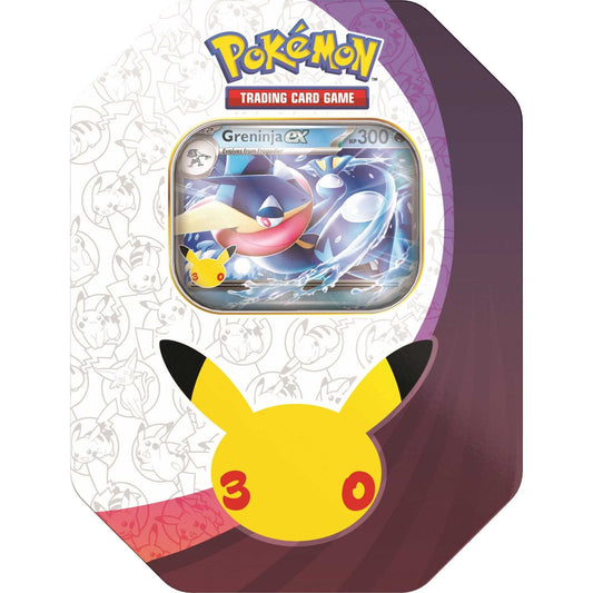 Pokémon TCG: 30th Celebration - Greninja ex Tin