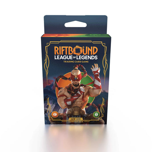 Riftbound: League of Legends TCG- Set 1 -Origins Champion Deck - Lee Sin