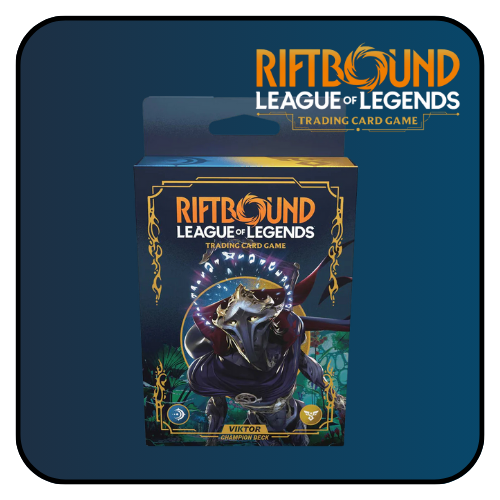 Riftbound: League of Legends TCG - Set 1 -Origins Champion Deck - Viktor Display