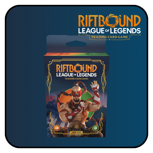 Riftbound: League of Legends TCG- Set 1 -Origins Champion Deck - Lee Sin