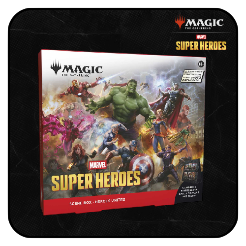MTG: Marvel Super Heroes Scene Box (HEROES) **PRESALE**