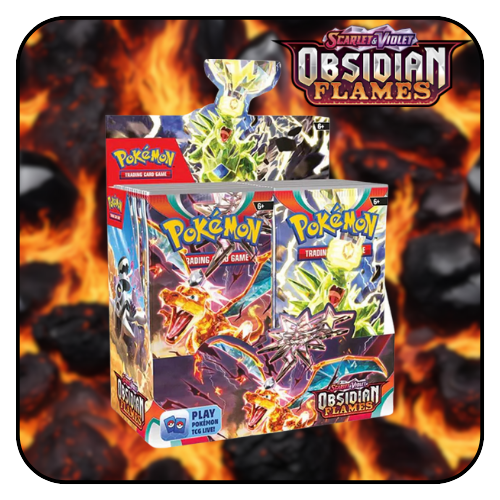obsidian flames booster box uk Pack Pokémon TCG Scarlet and Violet (10 cards) – Obsidian Collectibles Pokemon Trading Card Game Scarlet