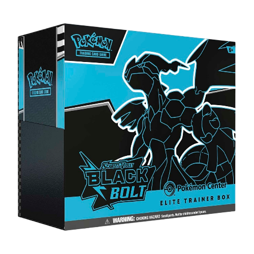 Pokemon TCG: Scarlet & Violet Black Bolt Pokemon Center Elite Trainer Box