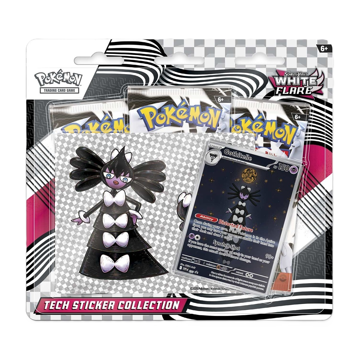 Pokémon TCG: Scarlet & Violet-White Flare Tech Sticker Collection