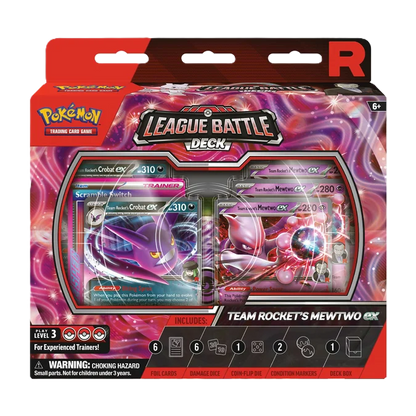 Pokemon TCG: Team Rocket's Mewtwo ex League Battle Deck