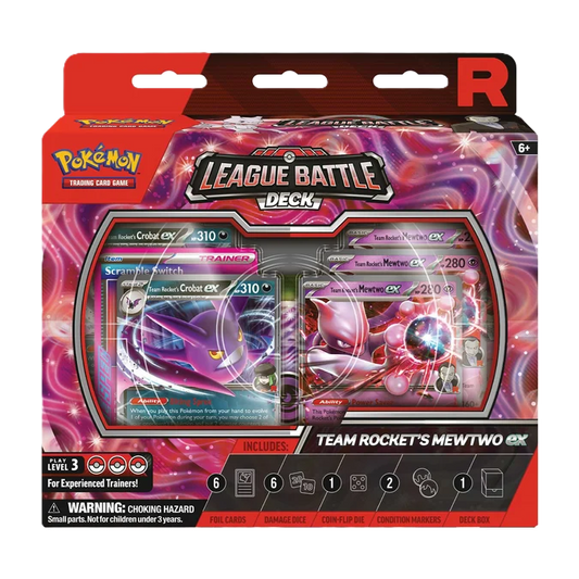 Pokemon TCG: Team Rocket's Mewtwo ex League Battle Deck