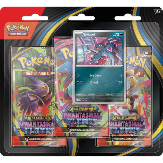 Pokemon TCG: Phantasmal Flames Triple Blister (Random)