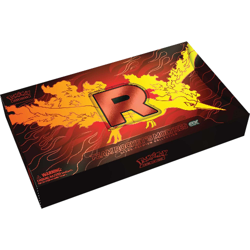 Pokemon TCG: Destined Rivals Team Rocket's Moltres ex Ultra Premium Collection