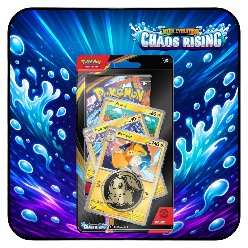 Pokémon TCG: Mega Evolution - Chaos Rising Checklane (Pawmot)