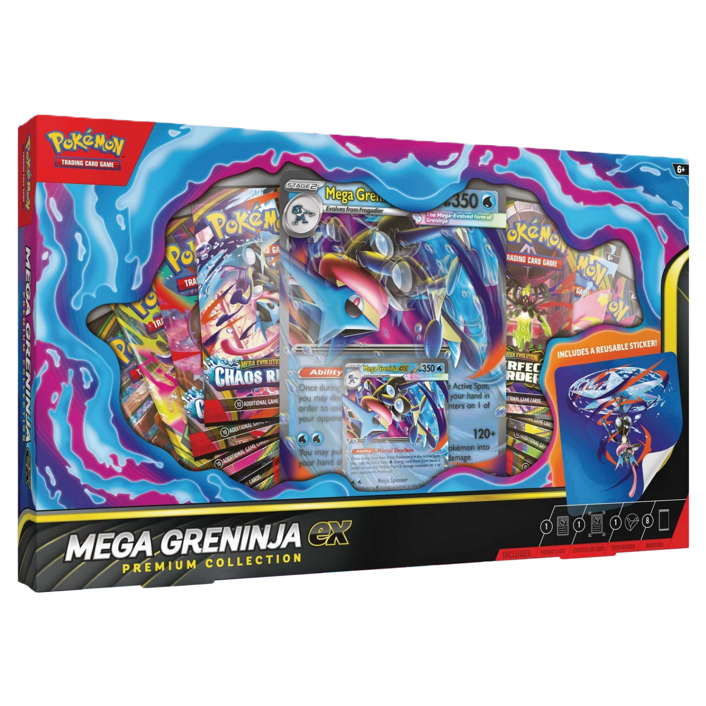 Pokemon TCG: Mega Greninja ex Premium Collection