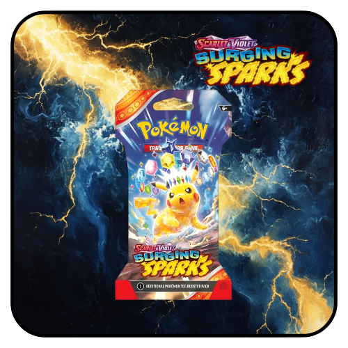 Pokemon TCG: Scarlet & Violet Surging Sparks Sleeved Booster Pack