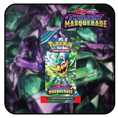 Pokemon TCG: Scarlet & Violet Twilight Masquerade Sleeved Booster Pack