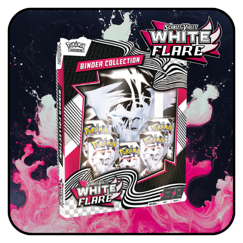 Pokemon TCG: Scarlet & Violet White Flare SV10.5 Binder Collection Box