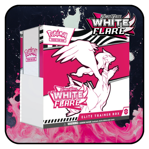 Pokemon TCG: Scarlet & Violet White Flare SV10.5 Elite Trainer Box