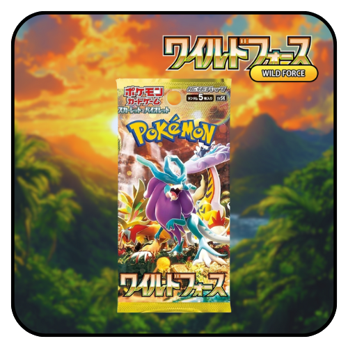 Pokemon TCG: Scarlet & Violet Wild Force sv5k Booster Pack [Japanese]